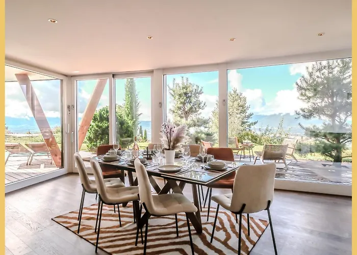 Willa Vue Leman Et Montagne Proche Geneve Cranves-Sales